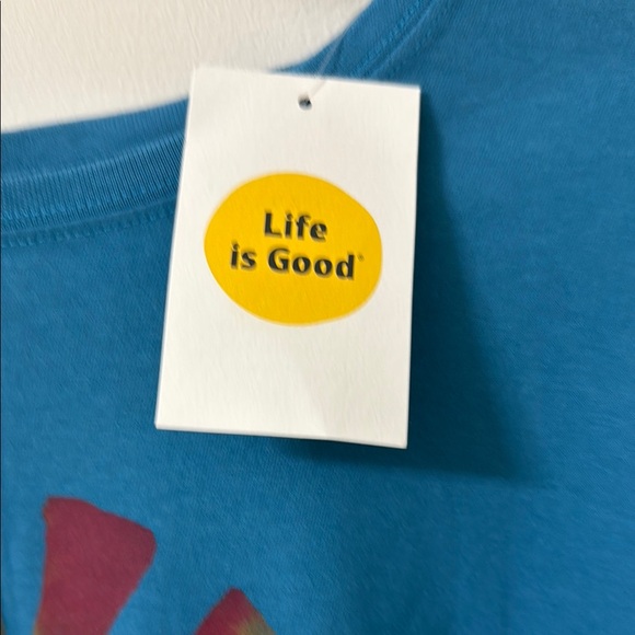 Life is Good “Hello Sunshine” Long Sleeve Crusher Tee - Picture 3 of 8